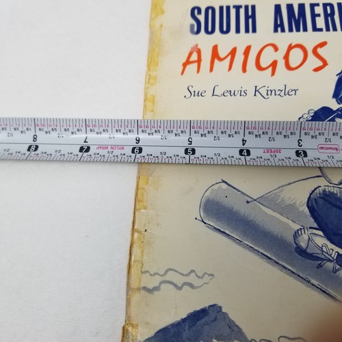 South American Amigos Book Sue Lewis Kinzler Nazarene Publishing 1971 - Picture 12 of 13