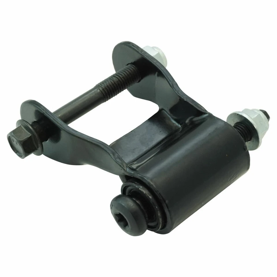 Kit de grilletes de suspensión de resorte de hoja trasera izquierda derecha par 98-02 para camioneta Dodge Durango Foto 3 de 4