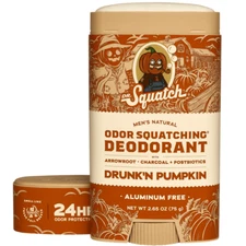 2 Dr Squatch Drunk'n Pumpkin Deodorant Limited Edition Drunken Halloween Scent