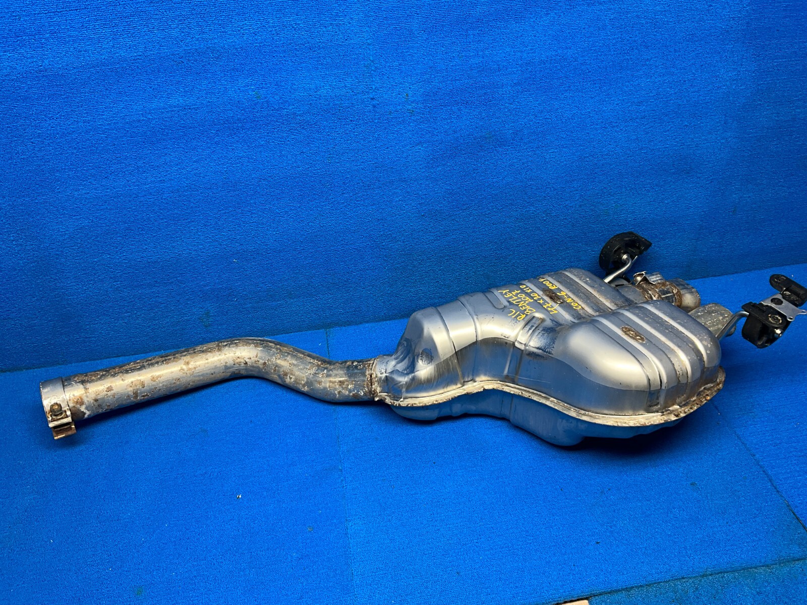 2006 - 2010 BENTLEY CONTINENTAL GT GTC REAR LEFT SIDE EXHAUST MUFFLER PIPE OEM