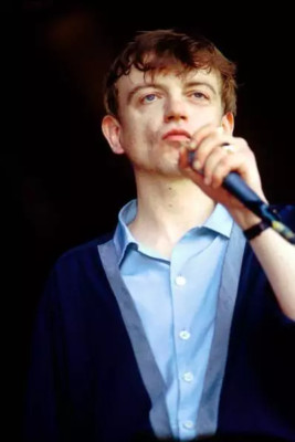 Mark E Smith And Fall Performing 1990s 4x6 Music Photo