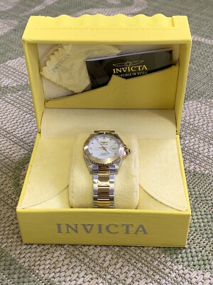 Invicta Silver Women’s Watch, Mother of Pearl Dial, in Invicta Yellow Box Invicta Angel Women main image 2