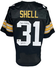 Pittsburgh Steelers Donnie Shell Autographed Pro Style Jersey 