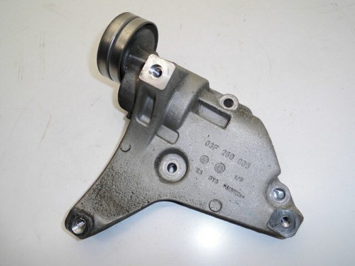 Original Volkswagen Golf VI 6 Spannrolle Halter Klimakompressor 03F260885