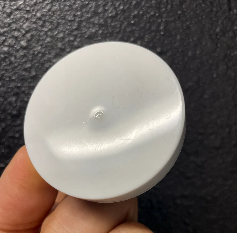 Tapa de inducción lisa 53 mm, botella, tarro, recipiente, blanco 1.300 unidades por estuche Foto 2 de 4