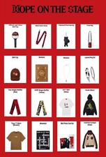  ON HAND BTS J-HOPE WORLD TOUR HOPE ON THE STAGE OFFCIAL MD KEYRING ETC