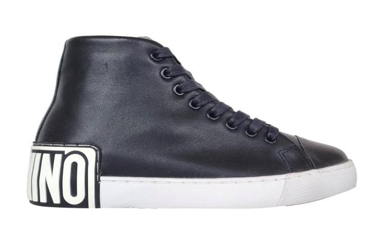 MOSCHINO Unisex-Low-Top-Sneakers aus Leder MB15412G1DGA0000 Gre 40 37590₽