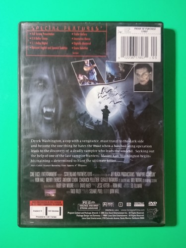 Vampire Assassins (DVD, 2005) Ron Hall, Gerald Okamura, Rudy Ray Moore (READ) - Picture 2 of 4
