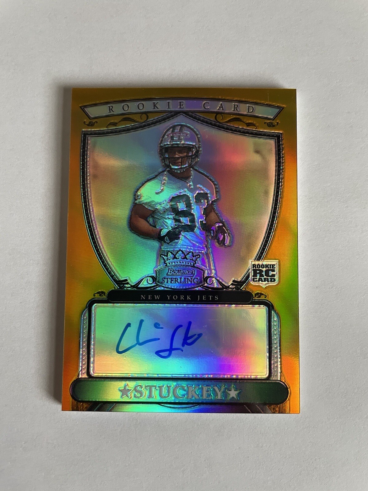 Chansi Stuckey Bowman Sterling #CS Autograph-Gold Refractor