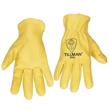 Tillman 864 Deerskin Leather Roping Construction Farming Drivers WORK GLOVES