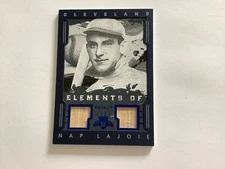 Nap Lajoie   2016 Diamond Kings Elements of Royalty Game Used Bat #2/5