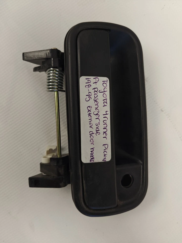 Manija de puerta exterior derecha texturizada negra derecha camioneta Toyota exterior Foto 2 de 3