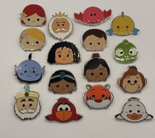 2017 Disney Tsum Tsum Mystery Pin Series 4 Set of 16 Pins