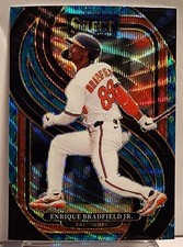 Case Hit - 2025 Panini Select Enrique Bradfield Jr. Peacock Prizm SSP