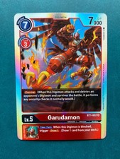 1x BT1-022 Garudamon Release Special Booster 1.0 Digimon Card Game x1