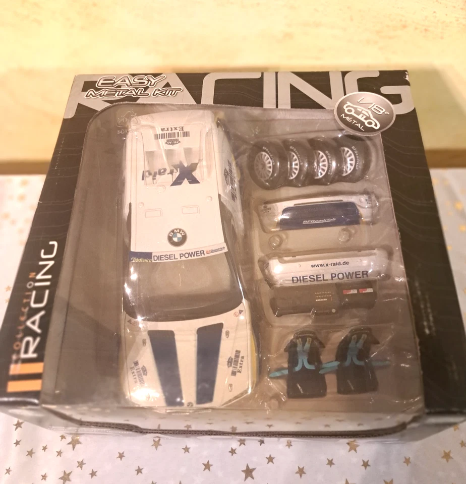 BMW X5 Rallye X-Raid 2004 1/18ème SOLIDO Easy Metal Kit "neuf" - Photo 3/4