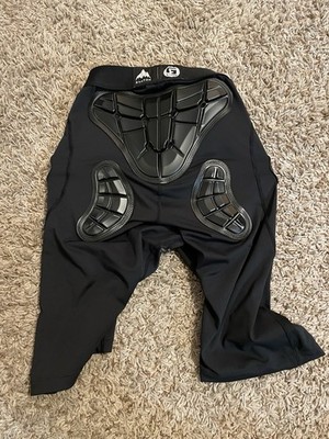 Burton G-Form Total Impact Protective Shorts Men s L Black Snowboard Skateboard