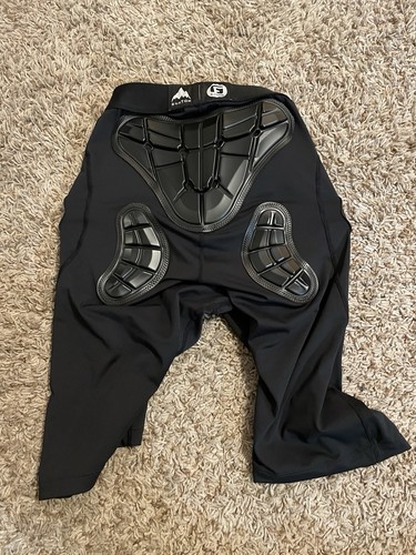 Burton G-Form Total Impact Protective Shorts Men’s L Black Snowboard Skateboard