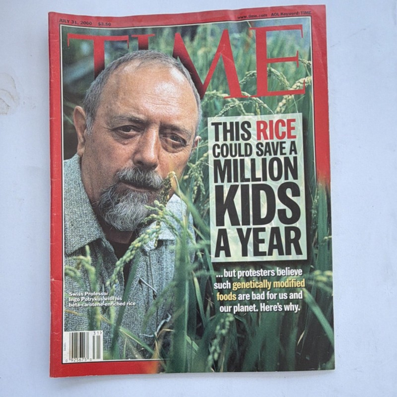 TIME Magazine July 31 2000 This Rice Could Save a Million Kids a Year