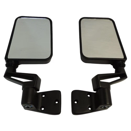Crown 82200834K Exterior Mirror OEM Replacement Set Of 2 Black Manual Foldaway