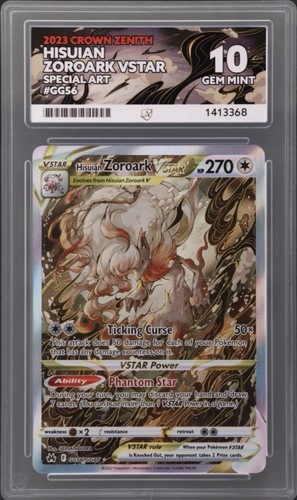 Hisuian Zoroark VSTAR graded ACE 10 for sale on eBay