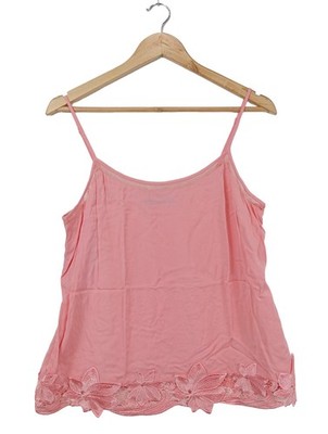 OASIS Spaghettiträger Top Damen Top Gr. DE 42 pink Casual-Look