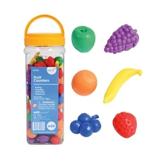 edxeducation Fruit Counters | Set of 108 | Math Manipulatives for P... Fast Ship