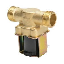12V DC Normally Closed Solenoid Valve 1/2 Inch Brass Electric For Water Flow