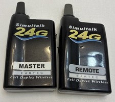 2 Eartec Simultalk 24G Communication System