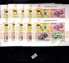 RB 10X ROMANIA 1996 - MNH - TRANSPORT - CARS 