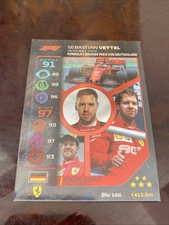 2020 Topps F1 Turbo Attax Memorable Moment Sebastian Vettel #146 TCG CARD