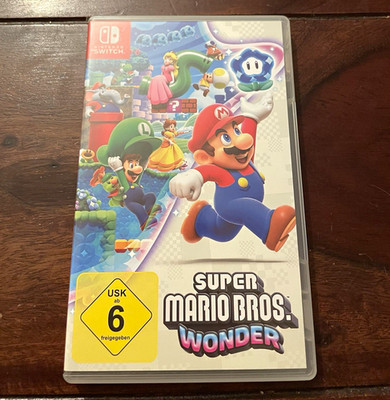 Nintendo Super Mario Bros. Wonder, Switch, PAL (EUR), USK 6, Multiplayer