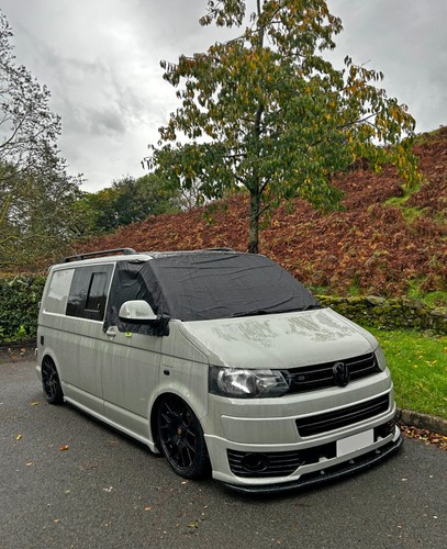 VW T5 Transporter Windscreen Cover Blackout Frost Window Screen Curtain Wrap - Picture 24 of 24