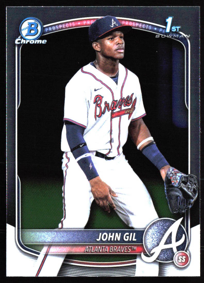 2025 Bowman Chrome #BCP-172 John Gil Prospects
