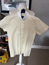 Bn Tagg Show Stock Shirt Canary Yellow Small(8-10) Stretchy