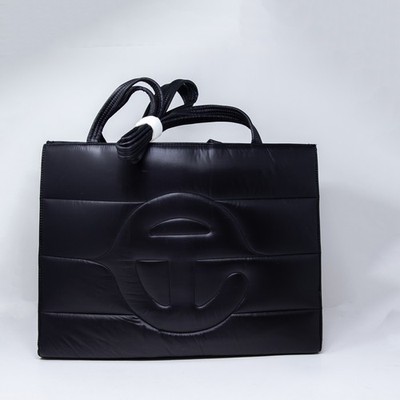 Telfar x Moose Knuckle Puff Quilted Convertible Crossbody Purse Shopper Tote Bag