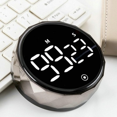 Digitale Timer LED Anzeige 2 Modi Stoppuhr Backen Klassenzimmer Stumm Countdown