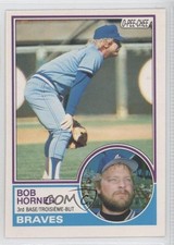 1983 O-Pee-Chee Bob Horner #50 m5x