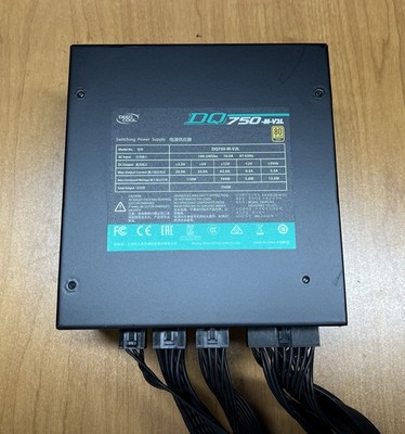 DeepCool DQ750-M-V2L 750W ATX12V / EPS12V  80 PLUS GOLD FULLY MODULAR Power