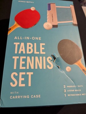 Pro*Spin all-in-one table tennis set