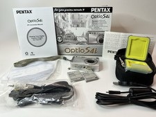 Pentax Optio S4i 4.0 MP Compact Digital Camera Silver - NOT TESTED - See Pics 