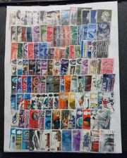 Great Britain Stamps 215 Assorted, All Different, great variation, see 2 photos