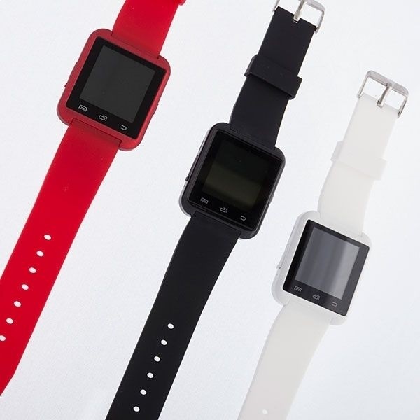 Montre connectée Bluetooth multifonction avec grand écran tactile noir
