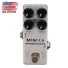 High Quality Mosky Compressor Guitar Effect Pedal Sustain Level Attack Clipping