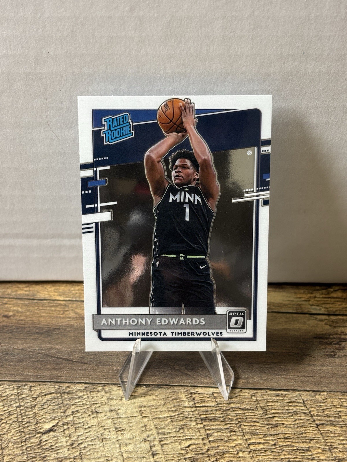 2020-21 Panini Donruss Optic - Rated Rookie Anthony Edwards #151 (RC)