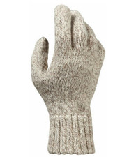 Hot Shot 202253 Mens Insulated Ragg Wool Gloves Insulated Oatmeal One Size