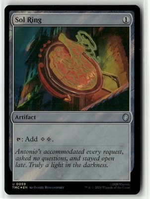 Sol Ring (Surge Foil) U Teenage Mutant Ninja Turtles TMC 0059 Foil