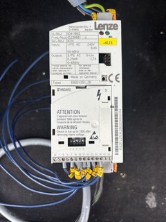 Lenze 8200 Vector Inverter Used Removed From A Working De commissioned Machine