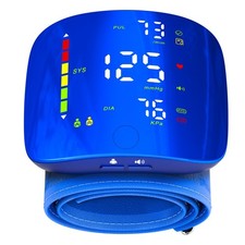 Wrist Blood Pressure Monitor, Rechargeable Blood Pressure Cuff with Large LED...