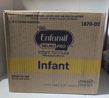 Enfamil Neuro Pro Infant Formula With Iron LOT OF 6  32 Fl Oz EXP 10/2026